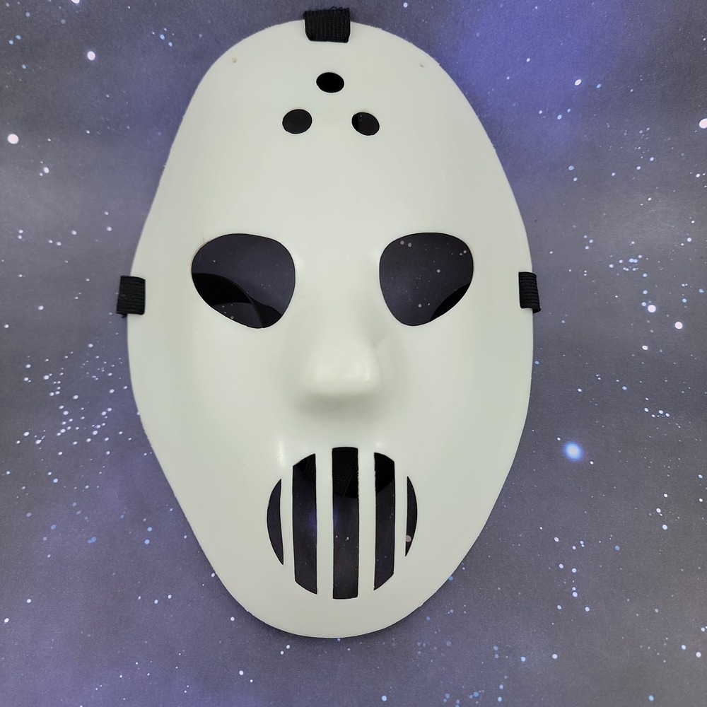 VTG Fun World Halloween Jason Friday the 13th Hockey Mask‎ Costume 9212